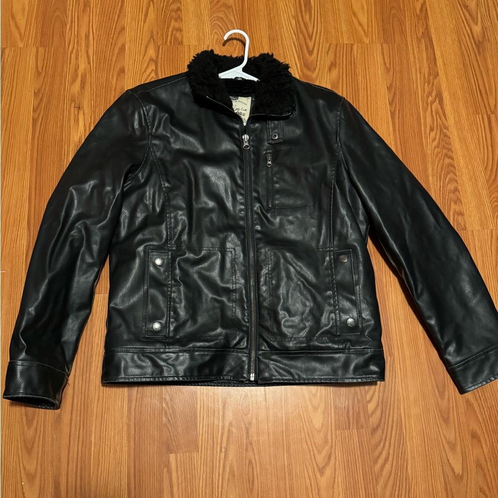 America Rag CIE vintage leather jacket size XL